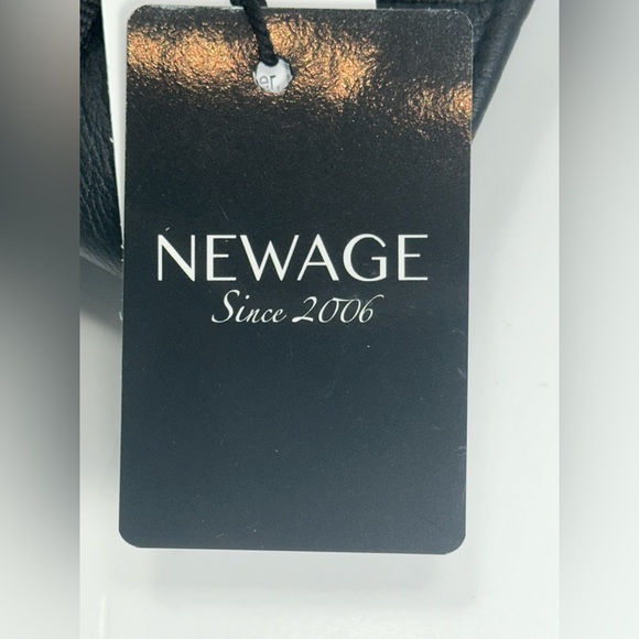 NWT - Men’s Nuage Fully Lined Fine Leather Gloves - Size Large - Black - Picture 5 of 6